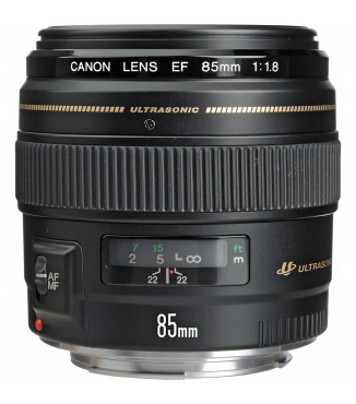 Objetiva Canon EOS EF 85mm F1.1.8 USM